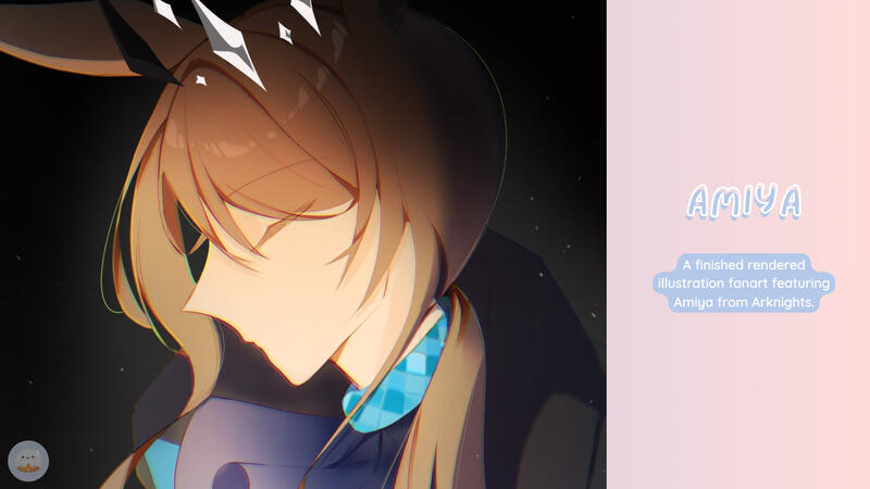 Fanart: Arknights Amiya